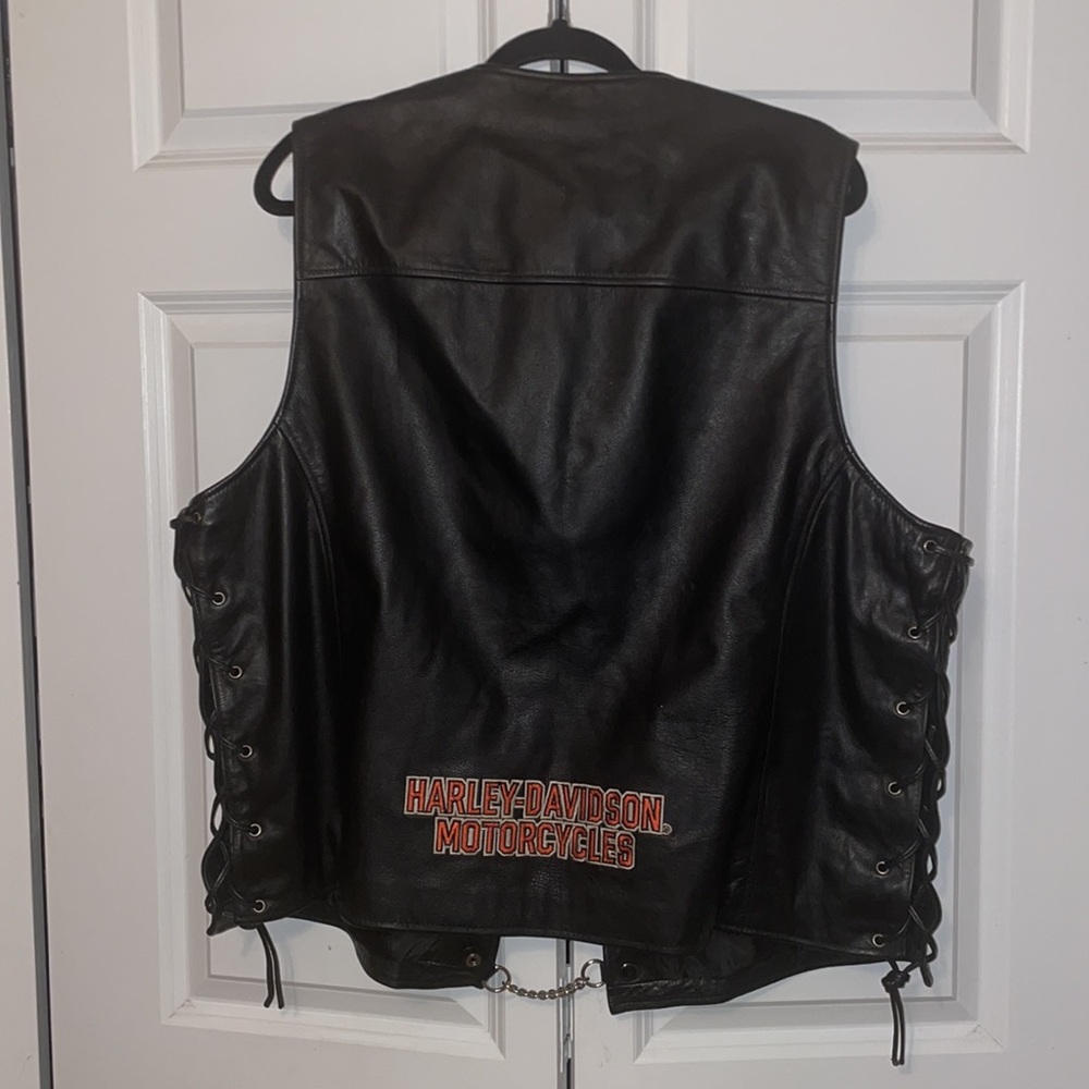Harley-Davidson leather vest